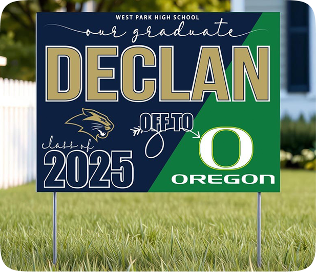 CUSTOM YARD SIGN - Nova Pro Signs