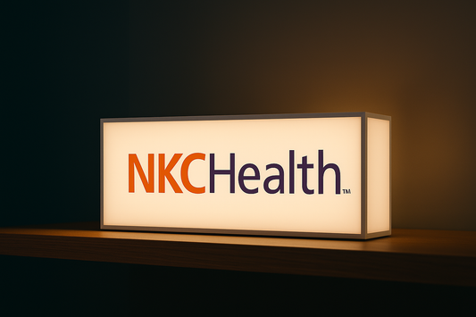 Custom Lightbox Sign for Andie Blair - Nova Pro Signs