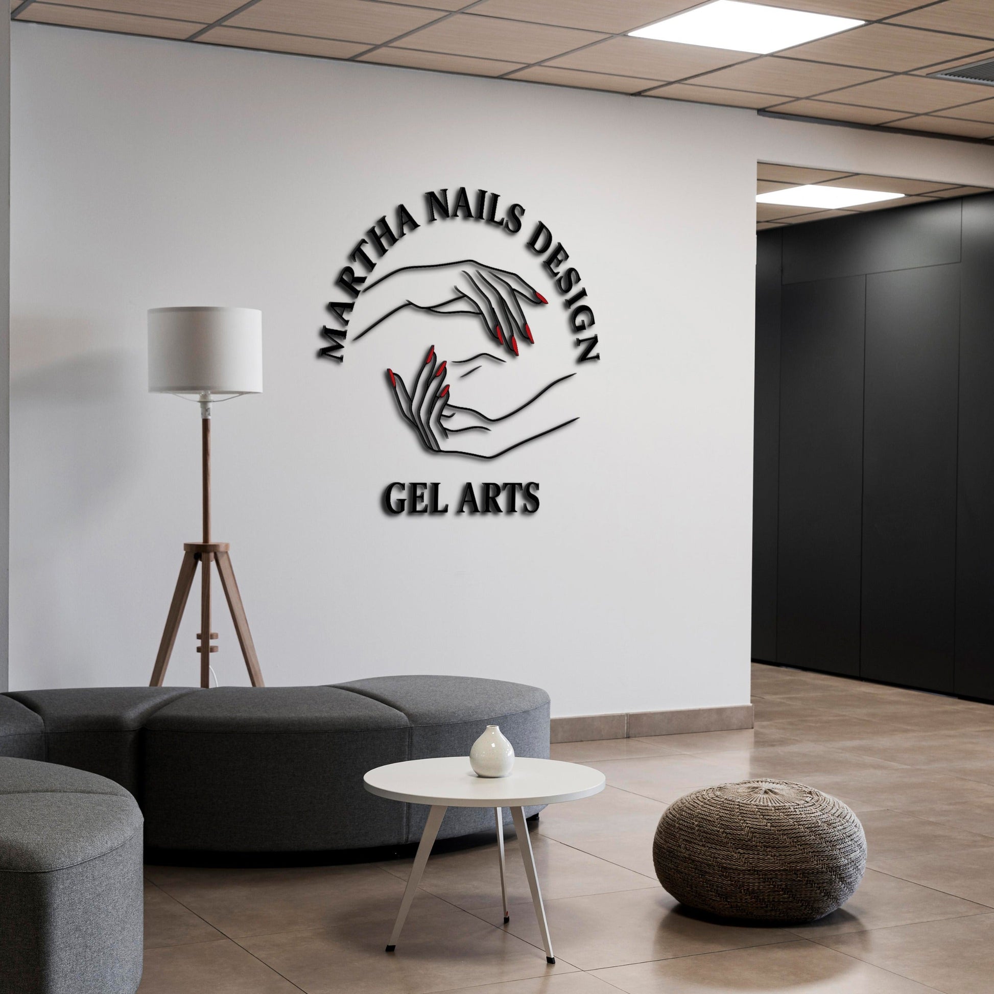 Custom 2D Office Sign for Martha Pintado - Nova Pro Signs