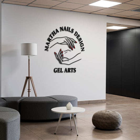Custom 2D Office Sign for Martha Pintado - Nova Pro Signs