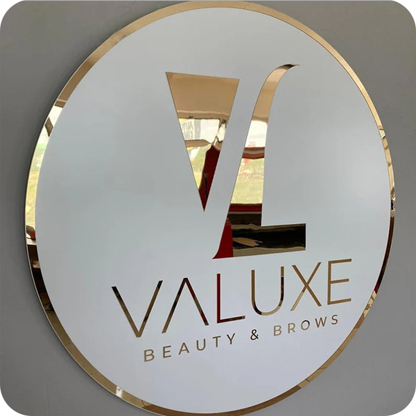 Circle Backlit Business Signs - Nova Pro Signs