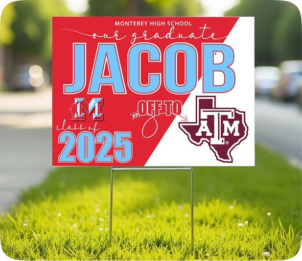 CUSTOM YARD SIGN - Nova Pro Signs