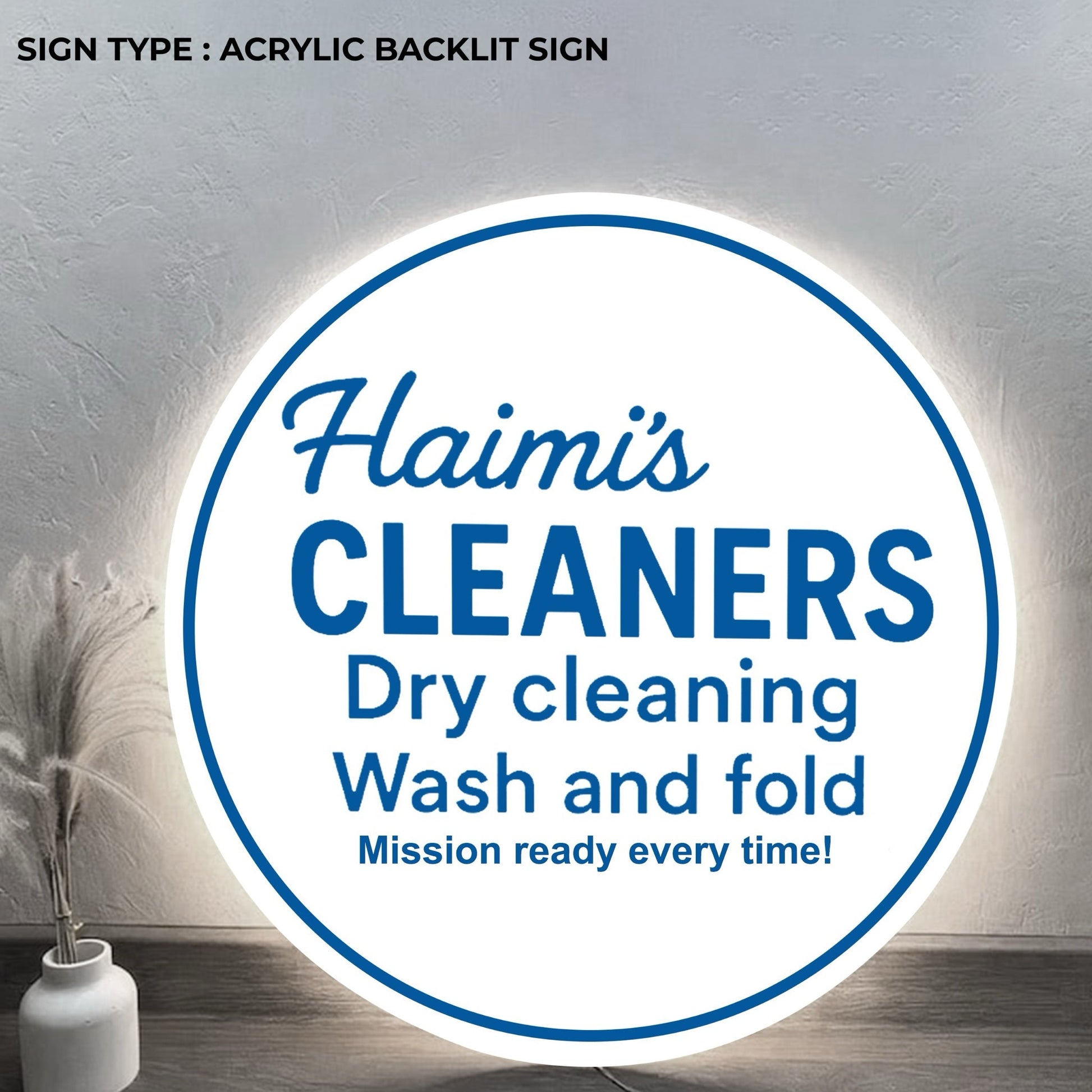 Custom Lightbox & Acrylic Backlit Sign for Bobby Brtu - Nova Pro Signs