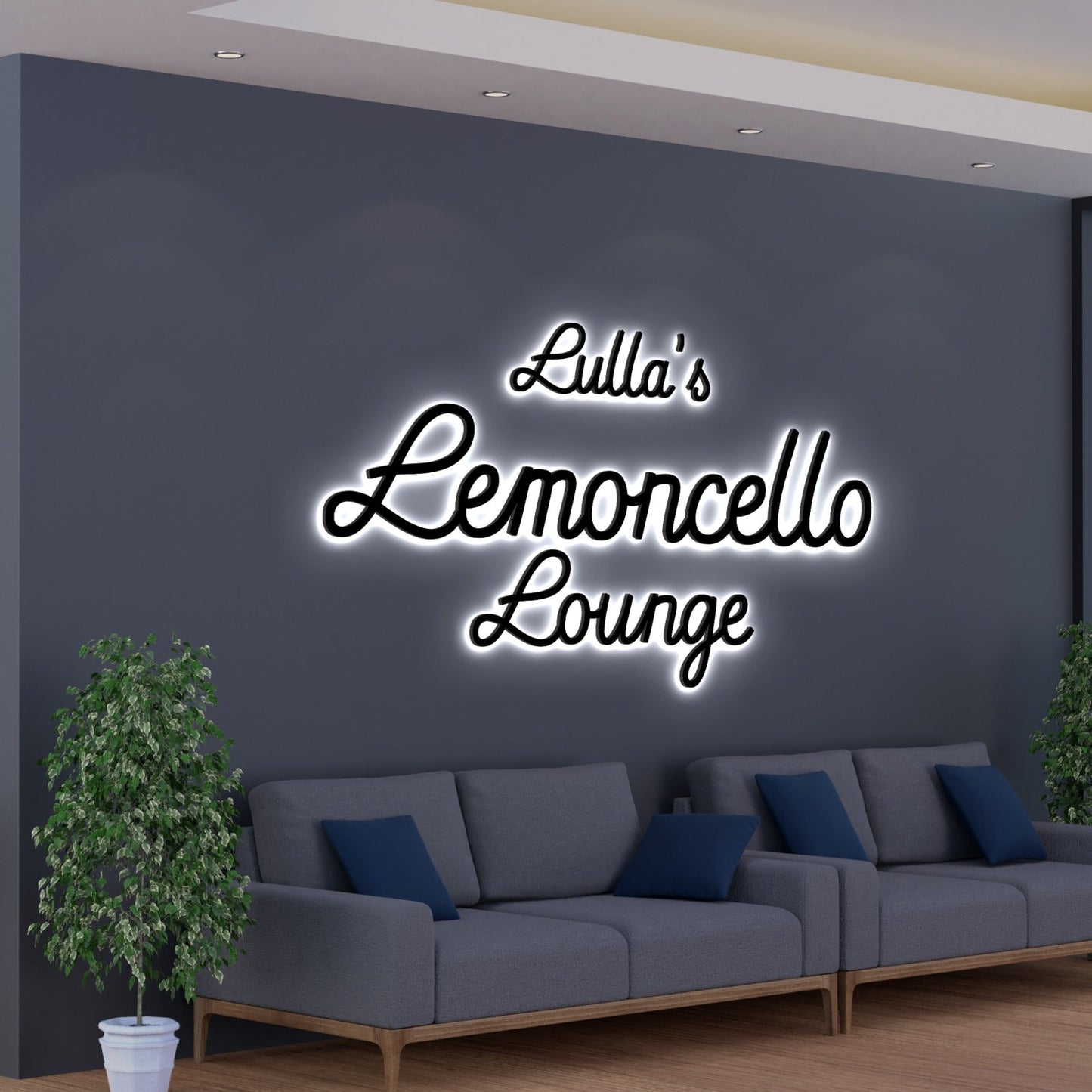 Custom Acrylic Business Sign for Emelly Lugo - Nova Pro Signs