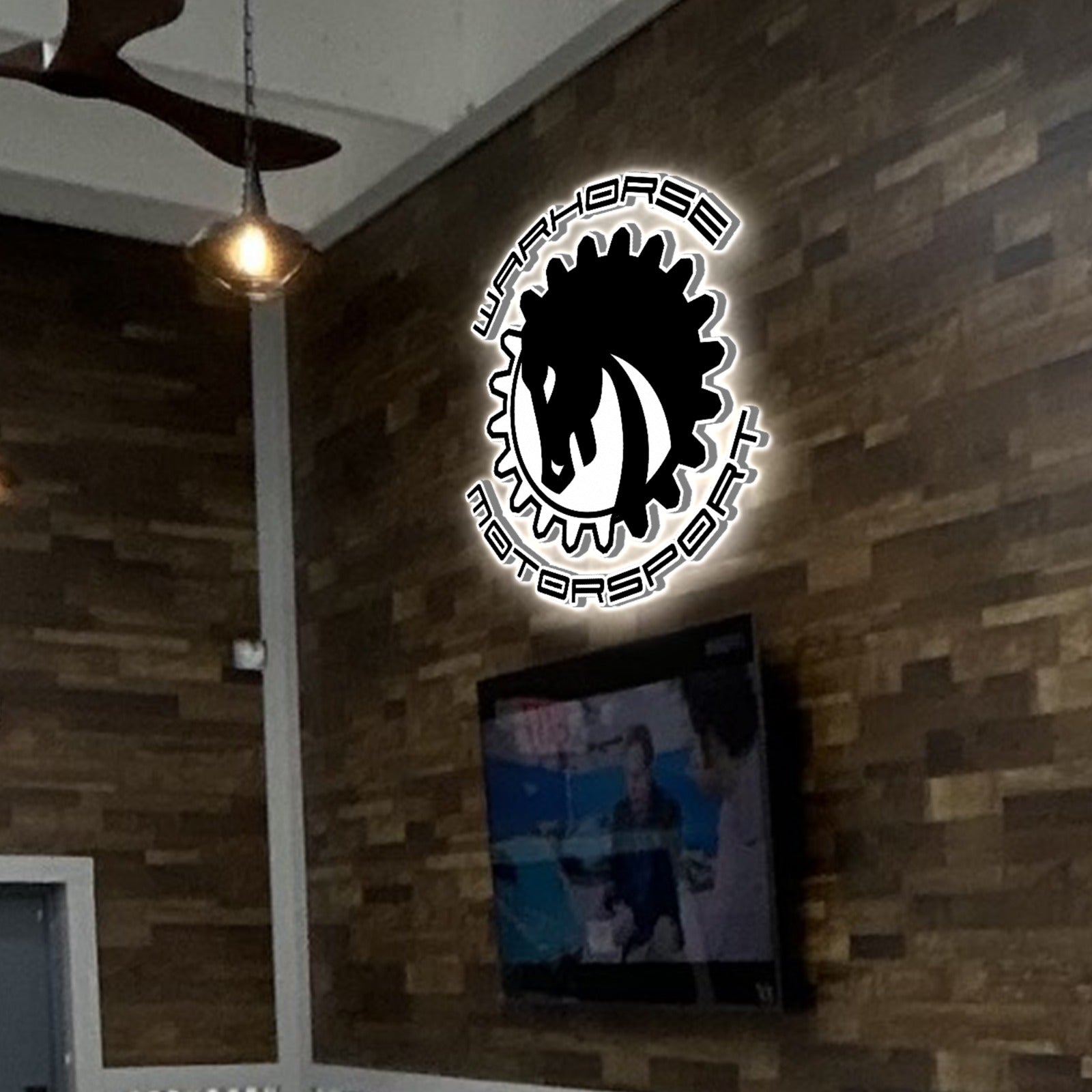 Custom Acrylic Backlit Sign For Andrew Cataline - Nova Pro Signs