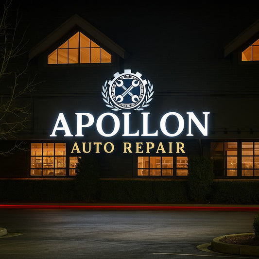 Custom Acrylic Storefront for Kostas Giannokostas - Nova Pro Signs