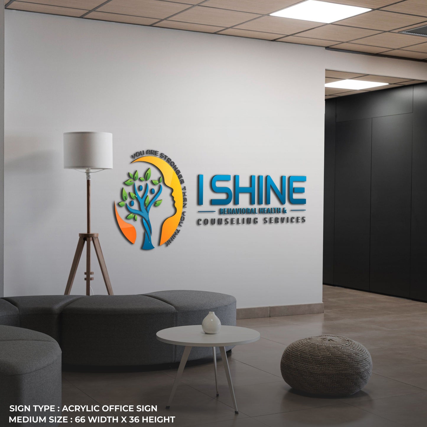 Custom 2 Acrylic Office Signs for Rahul Patel - Nova Pro Signs