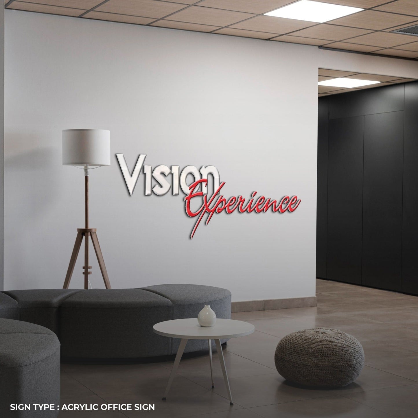 Custom Acrylic Office Sign for Mark Jury - Nova Pro Signs