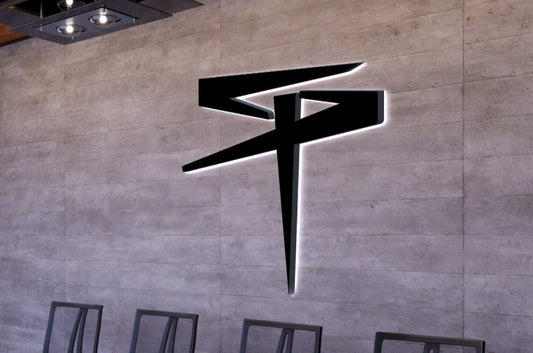 Custom 3D Metal Backlit Signs for Shear (50% Final) - Nova Pro Signs