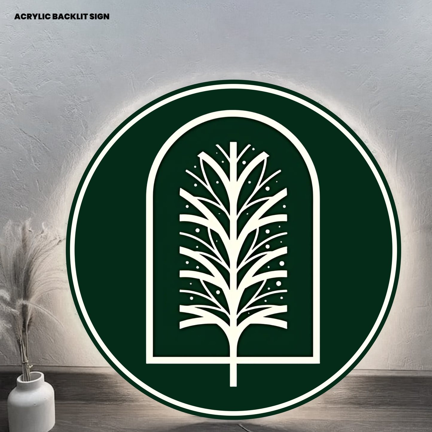 Custom Acrylic Backlit Sign For Vanessa Vieira - Nova Pro Signs