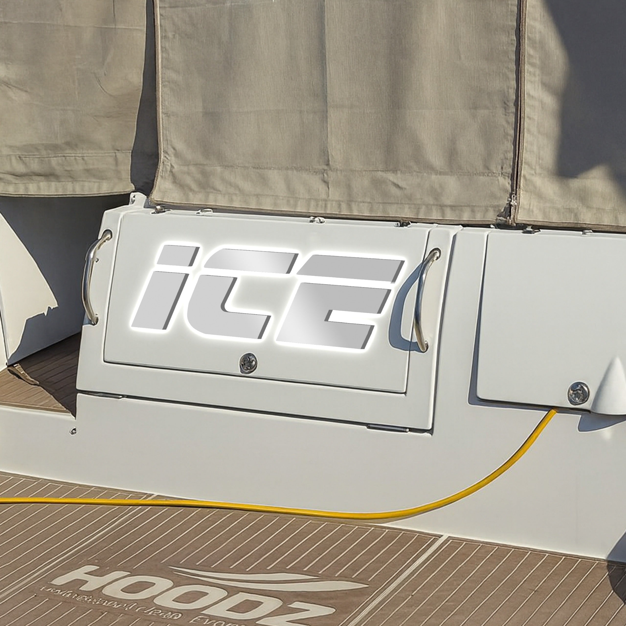 Custom 3D Metal Backlit Sign for Enzo Kiswani