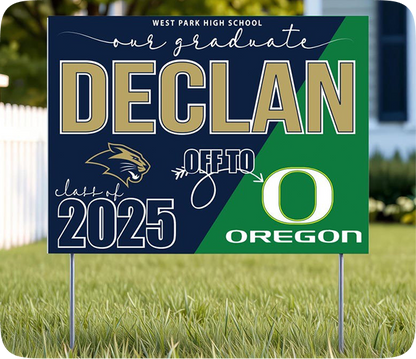 CUSTOM YARD SIGN - Nova Pro Signs