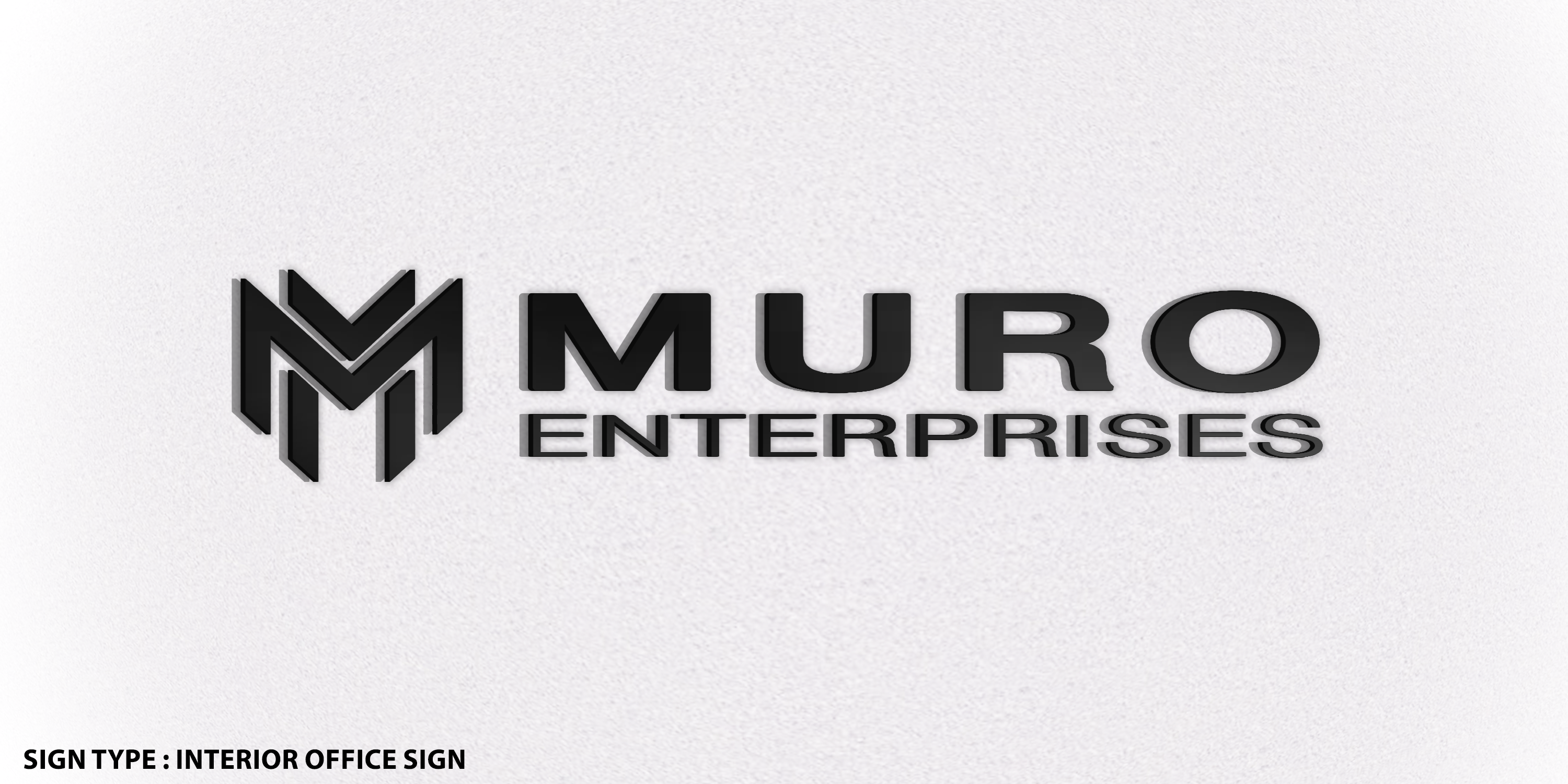 Custom Acrylic Office Sign For Alex Muro