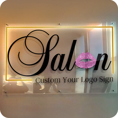 Circle Backlit Business Signs - Nova Pro Signs