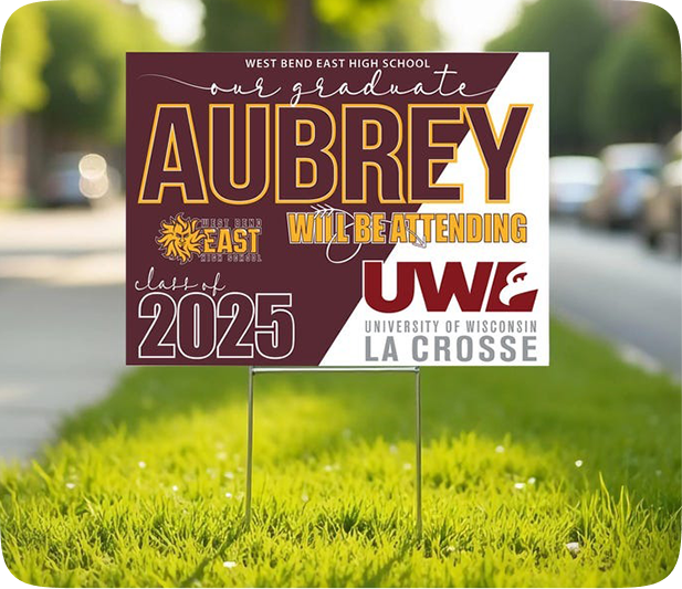 CUSTOM YARD SIGN - Nova Pro Signs