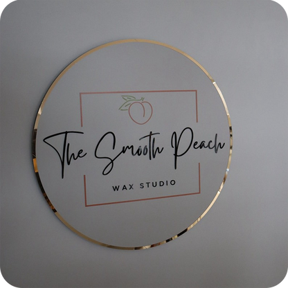 Circle Backlit Business Signs - Nova Pro Signs