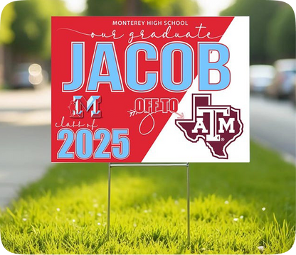 CUSTOM YARD SIGN - Nova Pro Signs