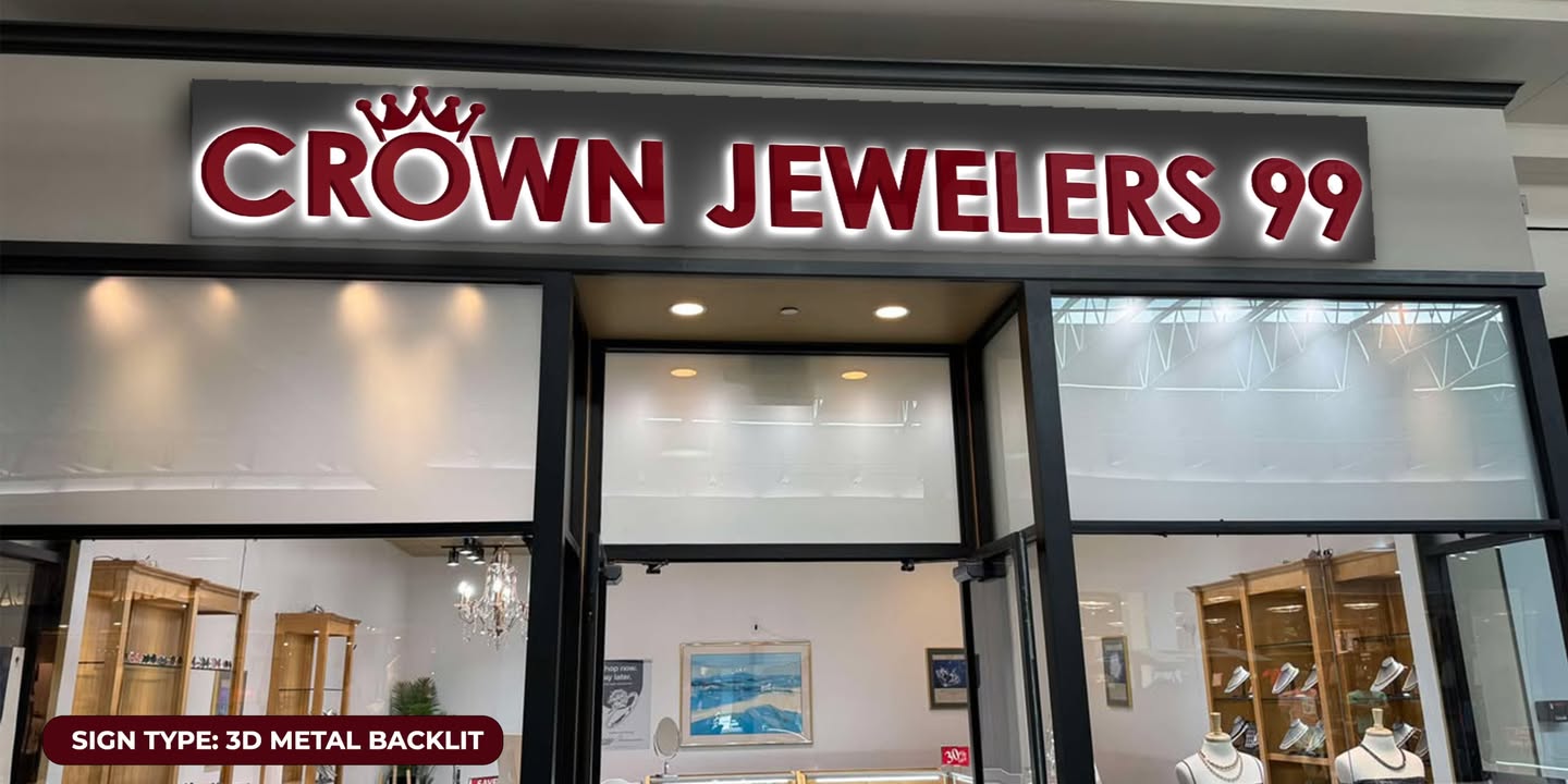 Custom 3D Metal Backlit Sign for Qamaruddin Mohammed (50% upfront) - Nova Pro Signs