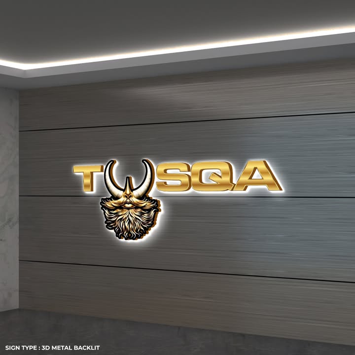 Custom 3D Metal Backlit Sign for Geremiah Blige - Nova Pro Signs