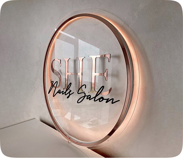 NEON ACRYLIC SIGN - Nova Pro Signs