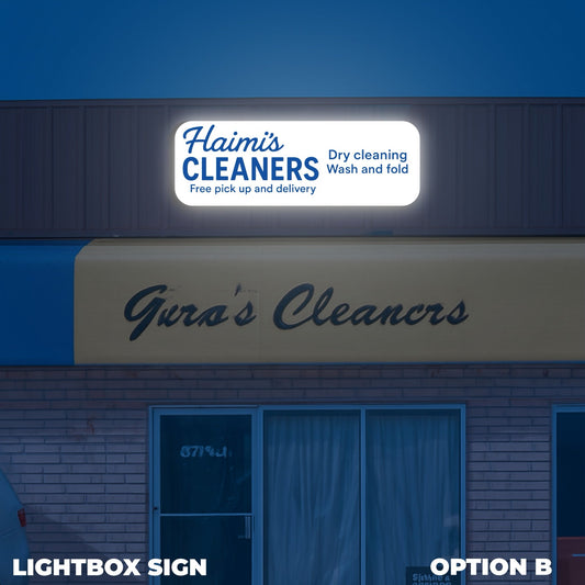 Custom Lightbox & Acrylic Backlit Sign for Bobby Brtu - Nova Pro Signs