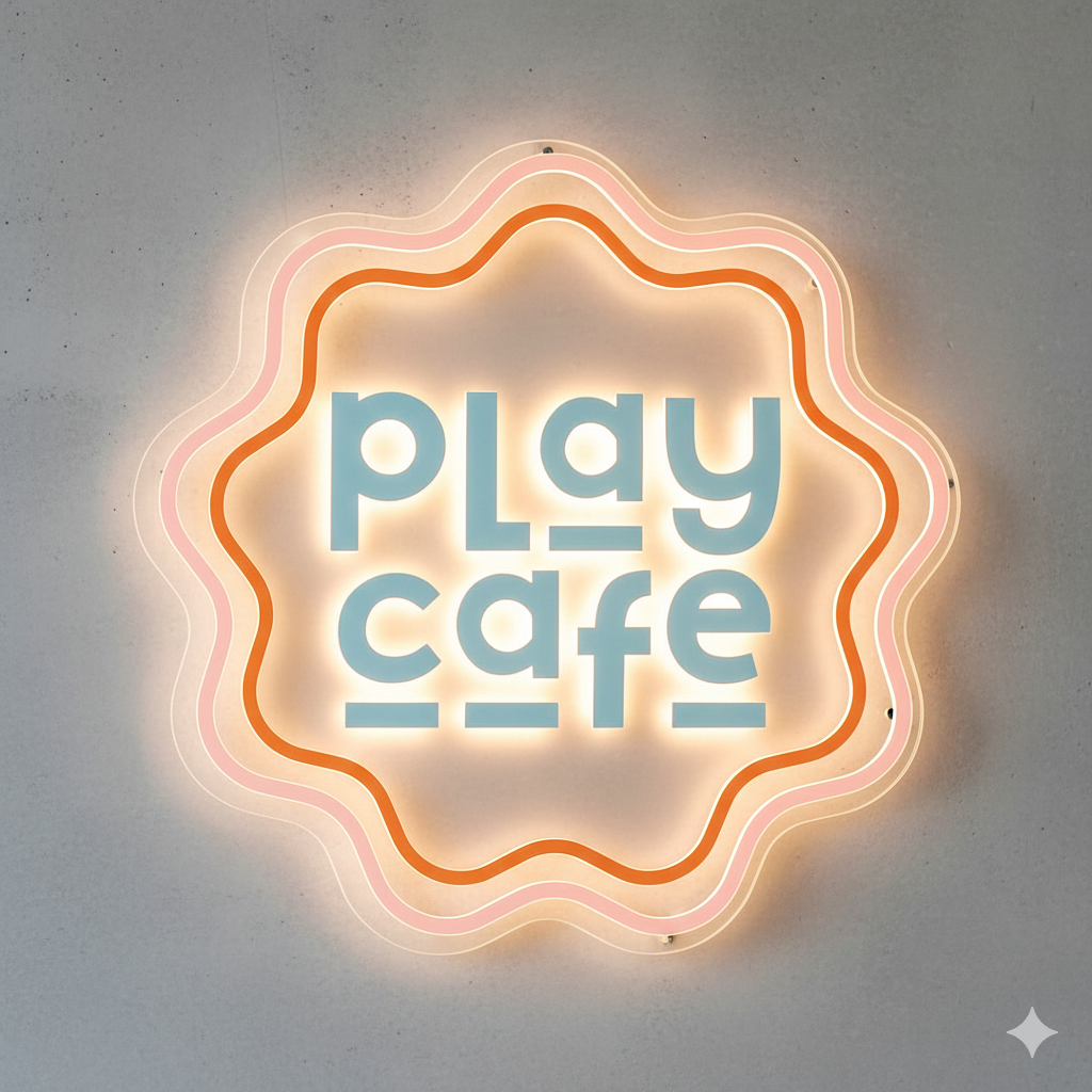 Custom Acrylic Backlit Sign for Leah Wright