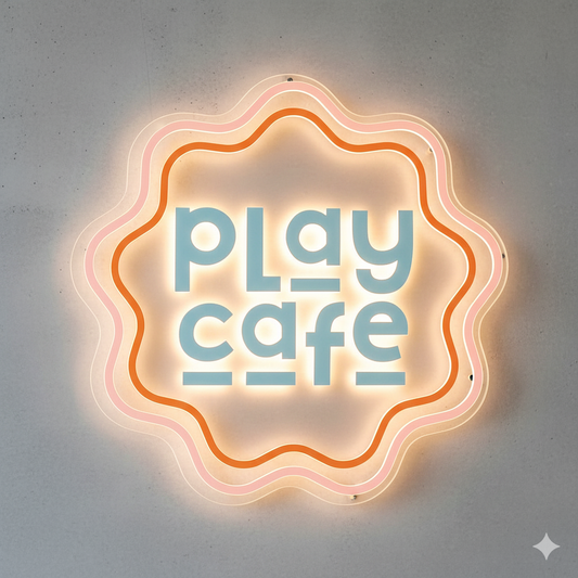 Custom Acrylic Backlit Sign for Leah Wright