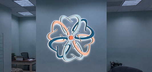 Custom Acrylic Backlit & Acrylic Office Sign for Heather Zak-Ramsay