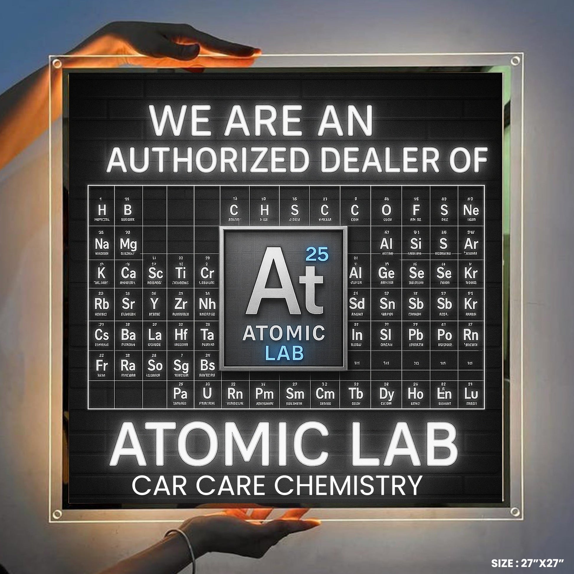 Custom Acrylic Backlit Sign For Ricky Luna - Nova Pro Signs