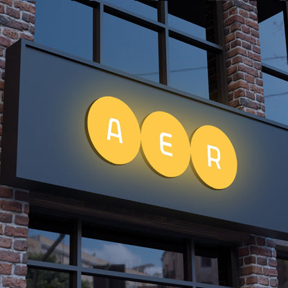 Custom Acrylic Storefront Sign for Natalie Giles - Nova Pro Signs