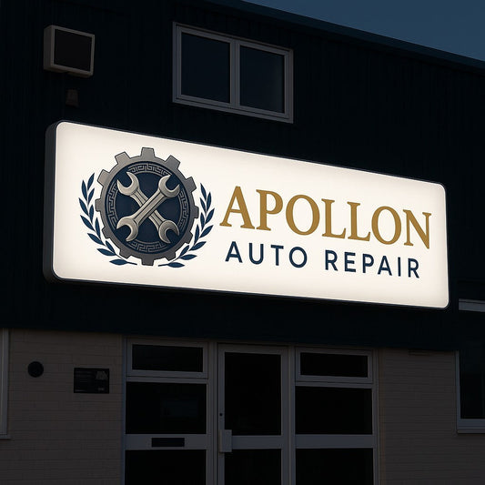 Custom Lightbox Sign for Kostas Giannokostas - Nova Pro Signs