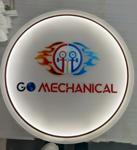 Custom Acrylic backlit Sign for Ronnie Victor final amount - Nova Pro Signs