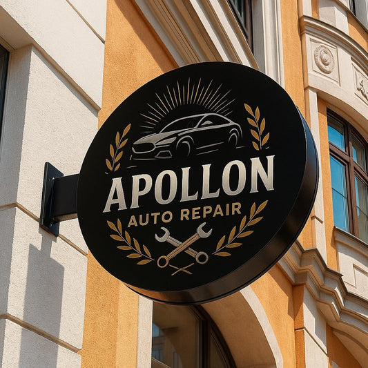 Custom Metal Blade Sign for Kostas Giannokostas - Nova Pro Signs