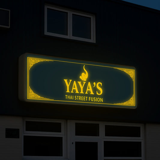 Custom Lightbox Sign for Chris Matise - Nova Pro Signs