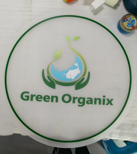 Custom Acrylic backlit Sign for Ronnie Victor final amount - Nova Pro Signs