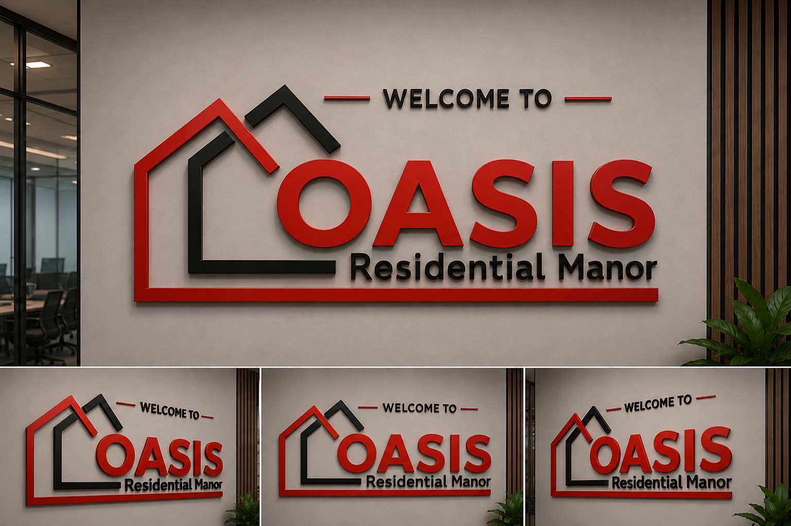 Custom Acrylic Office Signs for O'Shay Watson (50% Deposit)