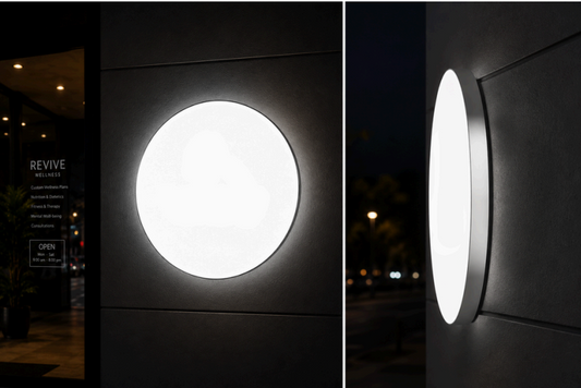 Custom Frontlit Lightbox Sign For Kaypee Soh