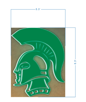 Custom 3D Metal Frontlit Sign for Laurel School District (Becky Medved)