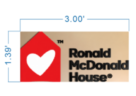 Custom Metal Building Signs for Mitzi Viola (50% Deposit)
