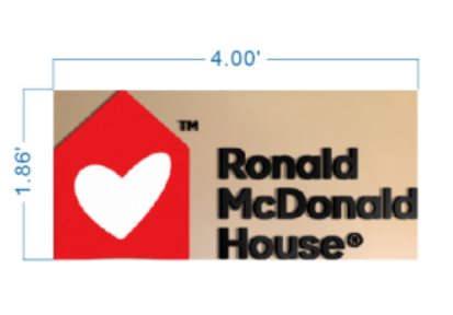 Custom Metal Building Signs for Mitzi Viola (50% Deposit)