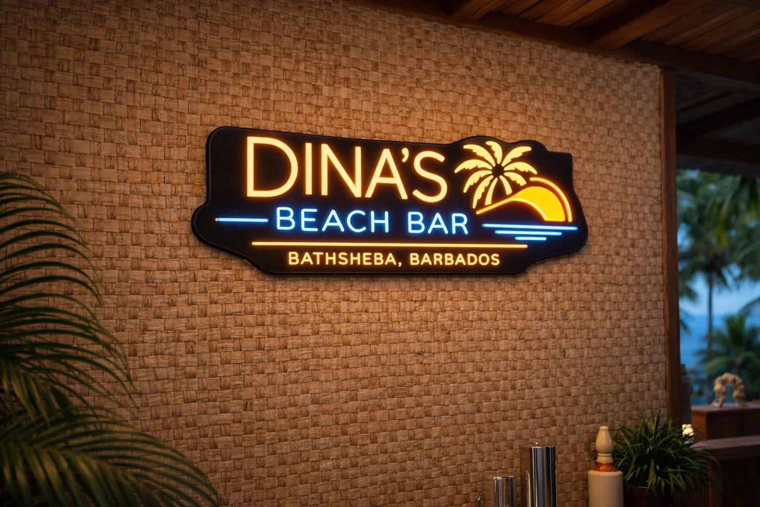 Custom Led Neon Sign for Fitz Blackman