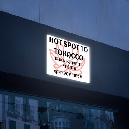 Custom Lightbox Sign For Paige Stouder - Nova Pro Signs