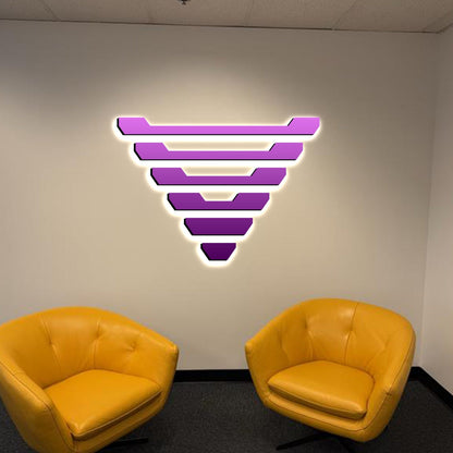 Custom 3D Metal Sign For  Vijaya Vardini - Nova Pro Signs