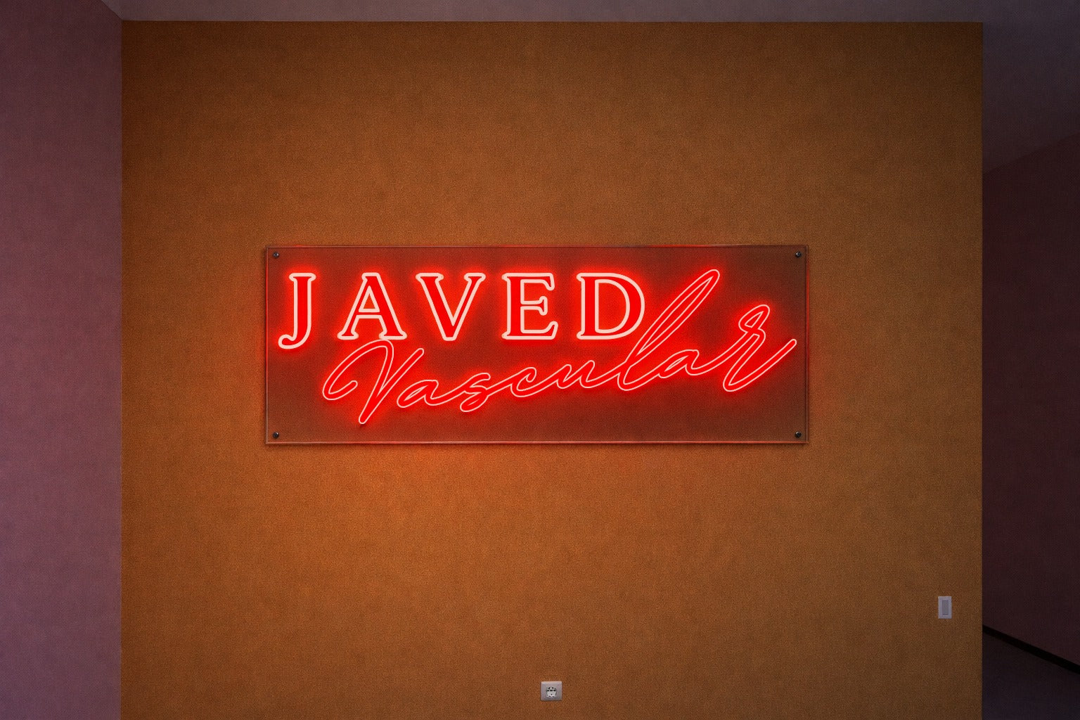 Custom LED Neon Signs for Aref Quadri