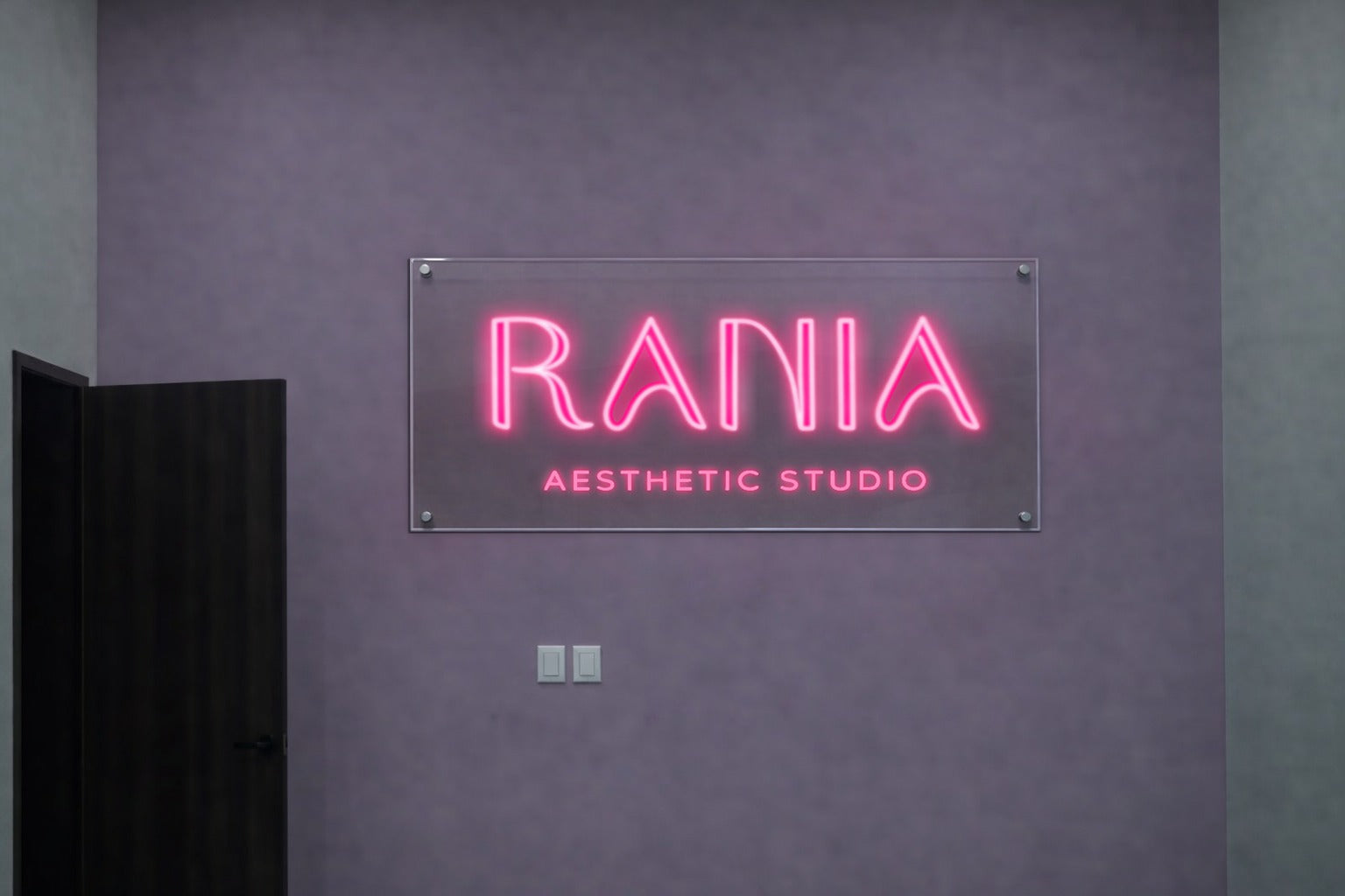 Custom LED Neon Signs for Aref Quadri