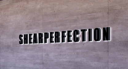 Custom 3D Metal Backlit Signs for Shear (50% Final) - Nova Pro Signs