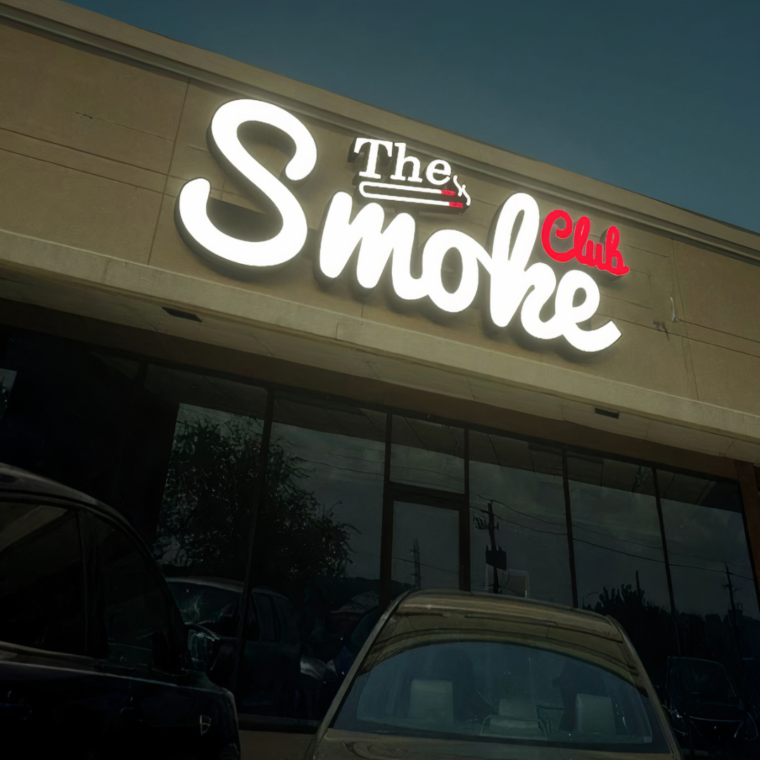 Frontlit channel letter storefront business sign