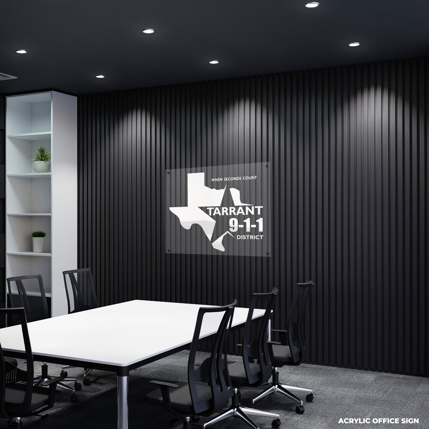 Custom Acrylic office sign and LED Neon sign for Kat Cunningham - Nova Pro Signs