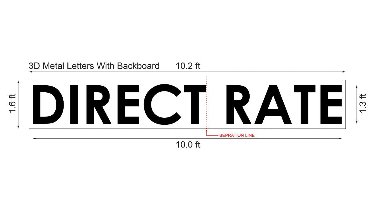 Custom Business Sign For Eric - Nova Pro Signs