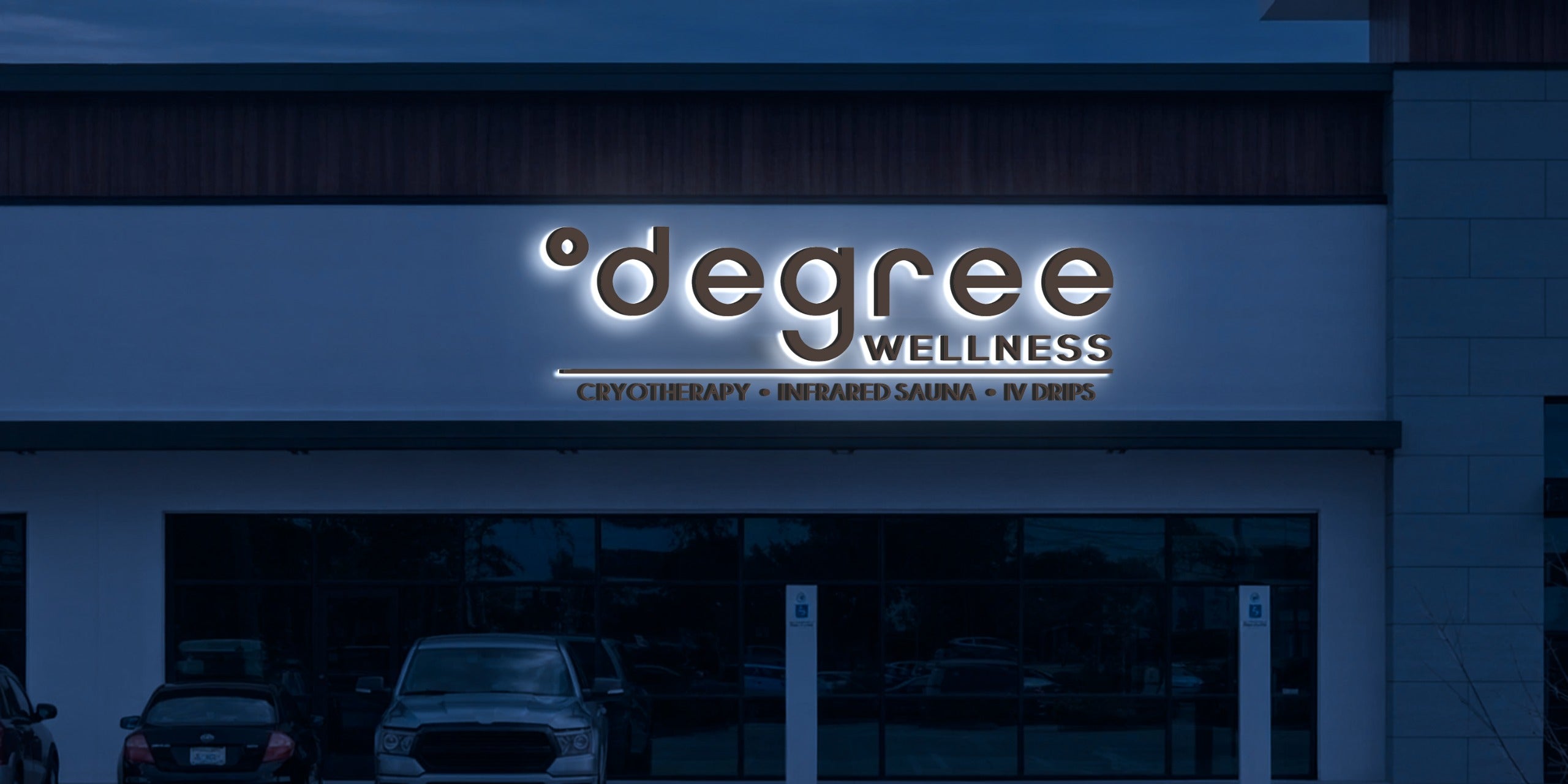 Custom Halo-Lit Sign for Mary Graffagnino